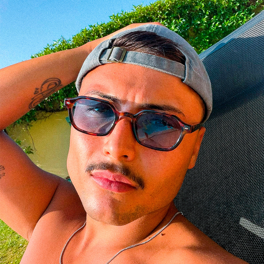 IBIZA - TORTOISE | GRADIENT BLUE RITHŪS EYEWEAR