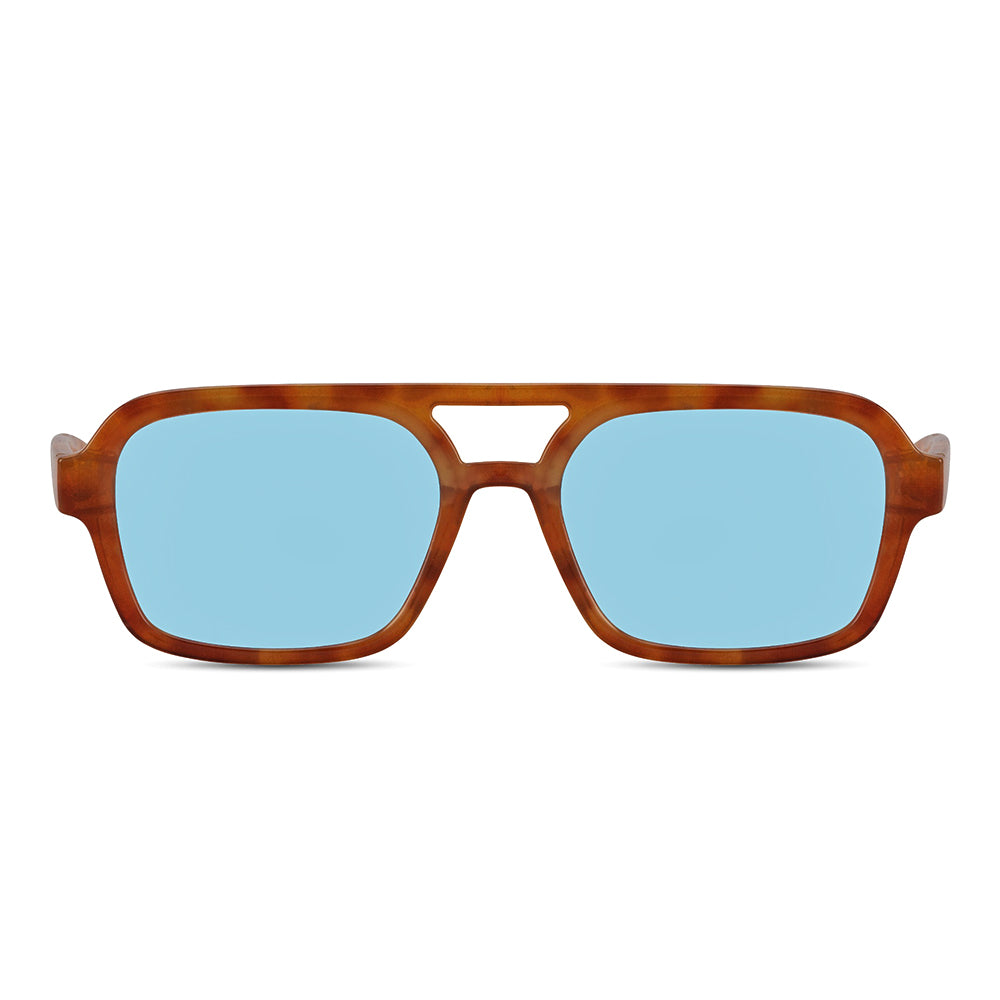 MALIBU - TORTOISE | BLUE