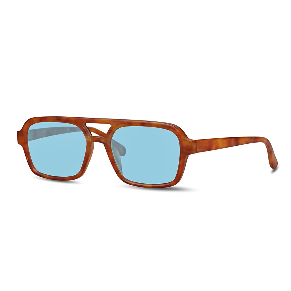 MALIBU - TORTOISE | BLUE