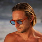MALIBU - TORTOISE | BLUE