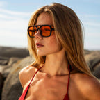 MALIBU - TORTOISE | GRADIENT ORANGE