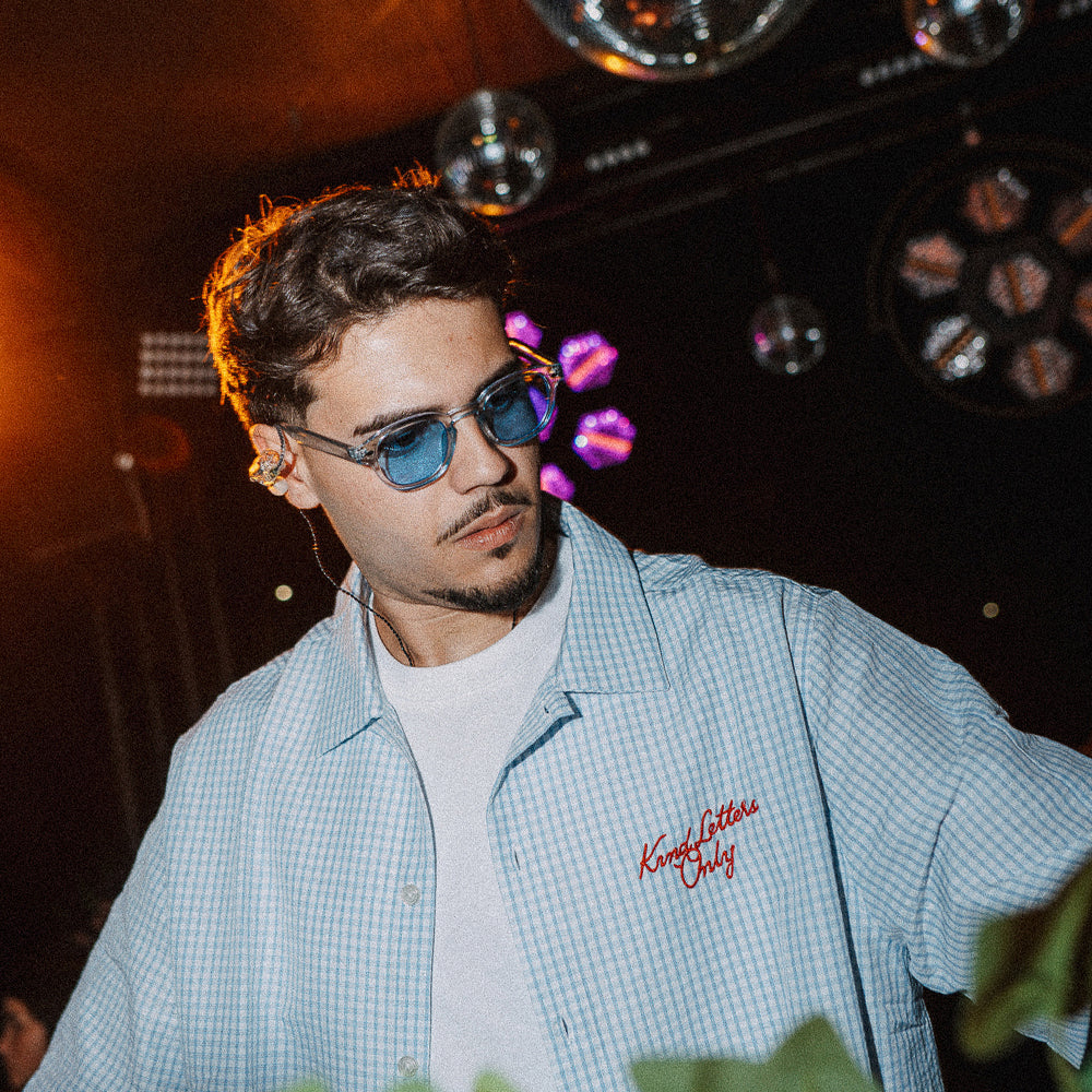 MONACO - TRANSPARENT | BLUE RITHŪS EYEWEAR